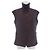 Hermès Twill Reine Seide Polyester Weste Braun Rot - Ansicht 8