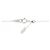 Autre Marque Platin-Saphir-Diamant-Halskette Silber - Ansicht 5