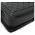 Borsa a tracolla Chanel Boy Chanel in pelle di vitello morbida Nero - vista 3