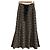 Autre Marque Rirandture Blumenmuster ausgestellter Rock Schwarz - Ansicht 2