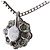Collana con pendente Tasaki Au750 Diamond Sapphire Argento - vista 7