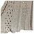 Falda larga de punto de crochet en lino de lujo Theory Beige - vista 4