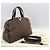 Louis Vuitton Borsa a tracolla bowling Kensington in Damier Ebene Marrone - vista 2
