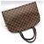 Louis Vuitton Borsa a tracolla bowling Kensington in Damier Ebene Marrone - vista 3