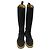 Autre Marque Botas Chelsea largas Henderson de ante de estilo wingtip - vista 5