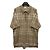 Burberry Polo aus Seiden-Woll-Jacquard mit Karomuster Braun