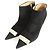 Autre Marque Sergio Rossi sr1 Wildleder-Short-Boots Schwarz