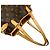 Borsa Tote Louis Vuitton Batignolles Monogram Marrone Bronzo - vista 5