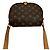 Piccola borsa a tracolla Louis Vuitton Monogram Marrone - vista 5