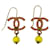 Chanel Swing Ohrringe Pink  - Ansicht 8