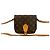 Mini borsa a tracolla Louis Vuitton Cartouchiere Monogram Marrone Bronzo - vista 2