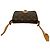 Mini borsa a tracolla Louis Vuitton Cartouchiere Monogram Marrone Bronzo - vista 5