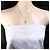 Autre Marque Collana in platino Pt900 Pt850 con diamanti Argento - vista 6