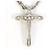 Autre Marque Collana in oro bianco 14K e diamanti Argento