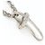 Autre Marque Collana in oro bianco 14K e diamanti Argento - vista 2