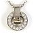 Autre Marque Collana in oro bianco Au750 e diamanti Argento