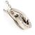 Autre Marque Collana in oro bianco Au750 e diamanti Argento - vista 2