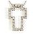 Autre Marque Collana in oro bianco Au750 e diamanti D'oro