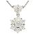 Autre Marque Collana in platino PT900 PT850 Platinum con diamante Argento
