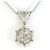 Autre Marque Collana in platino PT900 PT850 Platinum con diamante Argento - vista 3