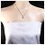 Autre Marque Collana in platino PT900 PT850 Platinum con diamante Argento - vista 6