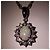 Autre Marque Collana in platino Pt900 Pt850 con opale e diamante Argento - vista 2