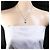 Autre Marque Collana in platino Pt900 Pt850 con opale e diamante Argento - vista 7