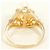 Autre Marque K14 Gelbgold-Perlenring Golden - Ansicht 3