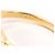 Autre Marque K14 Gelbgold-Perlenring Golden - Ansicht 4