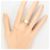 Autre Marque K14 Gelbgold-Perlenring Golden - Ansicht 5