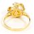 Autre Marque Anello con perla Au750 D'oro - vista 3