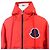 Abrigo GRANDUC de poliéster Moncler Roja - vista 2
