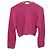 Autre Marque Strickjacke mit V-Ausschnitt JILL by JILL STUART Rot - Ansicht 2