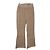 Autre Marque Pantalone Flare in Waffle Termico Americana Marrone