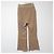 Autre Marque Pantalone Flare in Waffle Termico Americana Marrone - vista 2