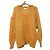 Autre Marque Mohair-Strickpullover mit V-Ausschnitt BEAUTY&YOUTH Orange