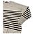Autre Marque Top de punto con bordes UNFILO Negro Beige - vista 3