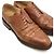 Scarpe derby brogue in pelle granulata Paraboot Marrone - vista 12