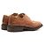 Scarpe derby brogue in pelle granulata Paraboot Marrone - vista 6