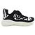 Sneakers Chanel Graphic Logo Nylon Suede Nero Bianco
