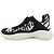 Sneakers Chanel Graphic Logo Nylon Suede Nero Bianco - vista 2