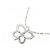 Autre Marque Collana Butterfly in Diamanti Au750 D'oro - vista 3