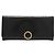 Bulgari Bvlgari Bvlgari Lizard Long Wallet Schwarz