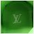 Sneakers Louis Vuitton LV Skate Line Marrone Verde - vista 6