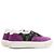 Sneakers Louis Vuitton Trocadero Monogram Denim Corduroy Nero Porpora - vista 13