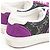 Sneakers Louis Vuitton Trocadero Monogram Denim Corduroy Nero Porpora - vista 14