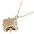 Autre Marque Collana Jupiter K10 Diamond D'oro - vista 4
