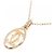Collana Cartier Logo Au750 D'oro - vista 4