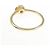 Autre Marque Festaria Au750 Diamant Rubin Ring Golden - Ansicht 3