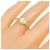Autre Marque Festaria Au750 Diamant Rubin Ring Golden - Ansicht 5